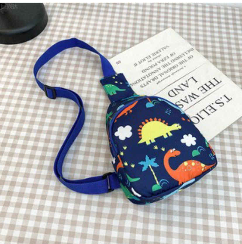 Dino Deep Blue Mini Bag